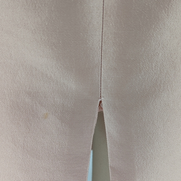 Stanley Korshak Lace Satin Silk Dress Blazer Suit Pink Size Small preppy french - Picture 16 of 16